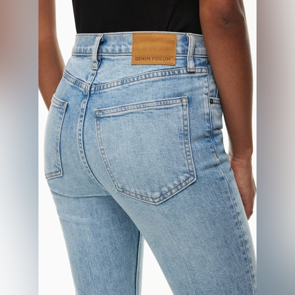 DENIM FORUM The Yoko HIgh Rise Slim Size 26 - Picture 4 of 10